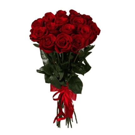 букет из 15 красных роз